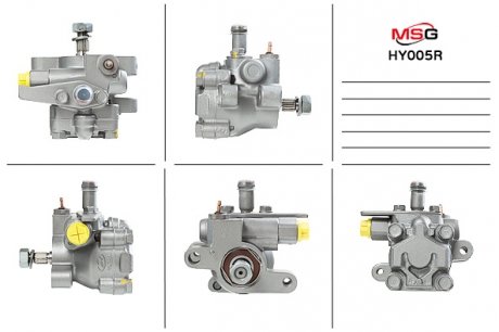 Насос ГПК Hyundai Santa, Hyundai Sonata, Kia Magentis HY005R