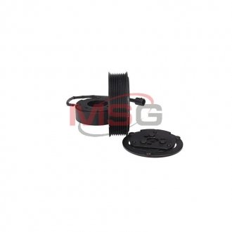 Комплект шківа компресора кондиціонера SANDEN SD7H15