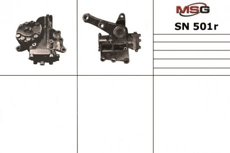 SN501R MSG Рульовий редуктор з ГУР Scania P,G,R,T, Scania 4