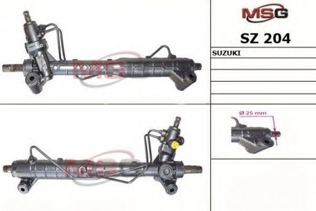 SZ204 MSG Рульова рейка з ГУР Suzuki Grand