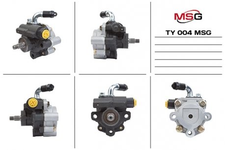 TY004 MSG Насос ГПК новий TOYOTA CAMRY 91-96,CAMRY 96-01,CAMRY Station Wagon 92-96,CAMRY седан 91-96,SCEPT