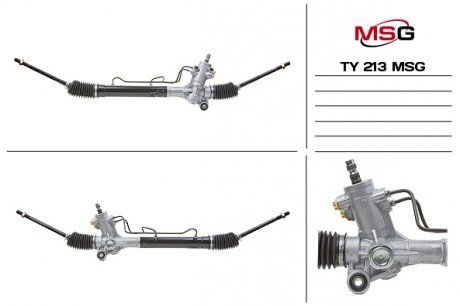 TY213 MSG Рульова рейка з ГПК TOYOTA RAV 4 II (CLA2_, XA2_, ZCA2_, ACA2_) 00-05,RAV 4 Mk II (CLA2_, XA2_, ZCA