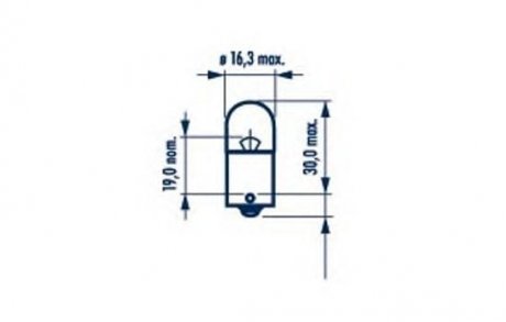 17171 NARVA R5W 12V 5W BA15s |AUXILIARY LAMPS| 10шт