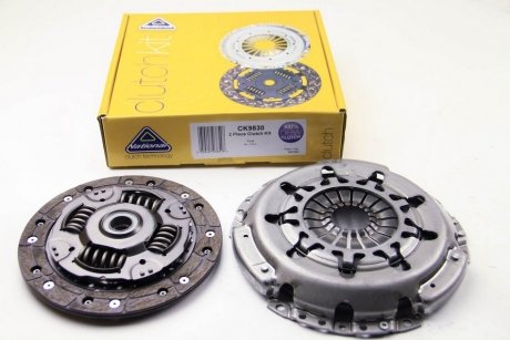 CK9830 National Комплект зчеплення Fiesta 1.4 TDCi 01-08 (210mm)