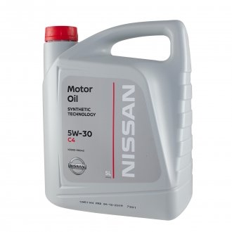 ke90090043 NISSAN Олива моторна Nissan Motor Oil DPF 5W-30, 5л.