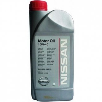 ke90099932 NISSAN Масло моторное Nissan / Infiniti Motor Oil 10W-40 (1 л)