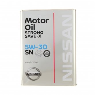 klan505304 NISSAN Олива моторна Nissan "Strong Save X 5W30 SN", 4л