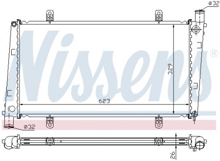 65551A NISSENS Радиатор