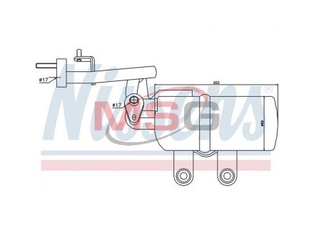 95332 NISSENS Осушувач