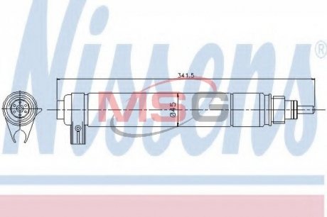 95346 NISSENS Осушитель кондиционера