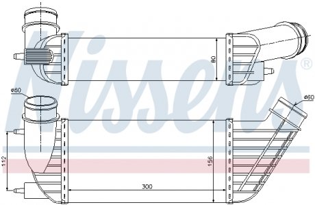 96609 NISSENS Радиатор