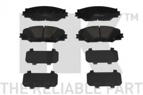 224575 NK Гальмівні колодки дискові перед. Toyota Rav 4 III 2.0 VVT-i 06-/ Rav 4 USA 05-