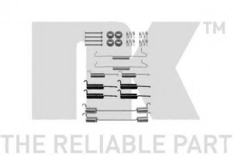 7947648 NK Пружинки колодок гальмівних VW LT 35/40/45/