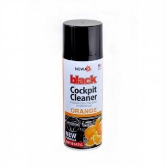 NX00203 NOWAX NOWAX Поліроль панелі приладів BLACK Cockpit Cleaner 200ml, апельсин