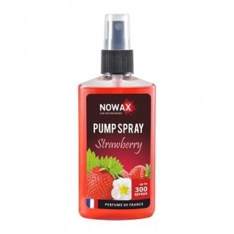 NX07515 NOWAX Ароматизатор воздуха спрей Pump Spray 75ml - STRAWBERRY Nowax