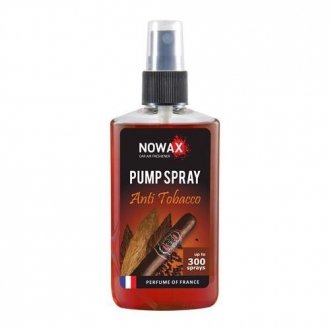 NX07517 NOWAX Ароматизатор воздуха спрей Pump Spray 75ml - ANTI TOBACCO Nowax