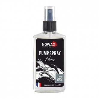 NX07522 NOWAX Ароматизатор воздуха спрей Pump Spray 75ml - SILVER Nowax