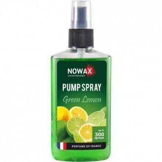 NX07523 NOWAX Ароматизатор воздуха спрей Pump Spray 75ml - GREEN LEMON Nowax