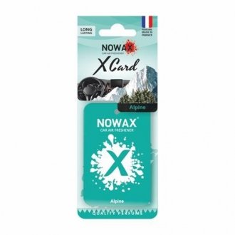 NX07533 NOWAX NOWAX Ароматизатор NOWAX серія _X CARD_ - Alpine