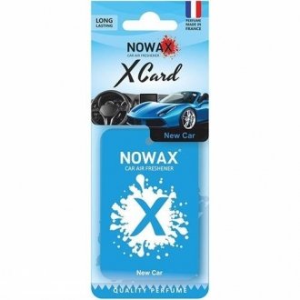 NX07534 NOWAX NOWAX Ароматизатор NOWAX серія _X CARD_ - New Car