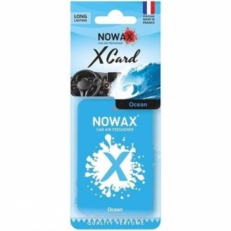 NX07542 NOWAX NOWAX Ароматизатор NOWAX серія _X CARD_ - Ocean