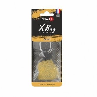 NX07583 NOWAX NOWAX Автомобільний ароматизатор повітря полімерний X Bag DELUXE - Gold