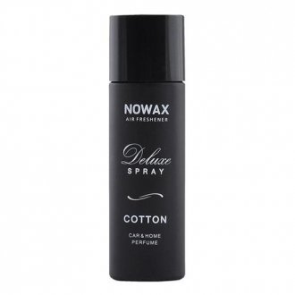 NX07751 NOWAX Ароматизатор воздуха спрей DELUXE Spray 50ml CAR & HOME Parfume COTTON Nowax