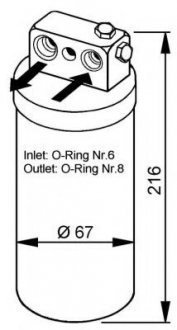 33104 NRF Осушувач кондиціонера NRF 33104
