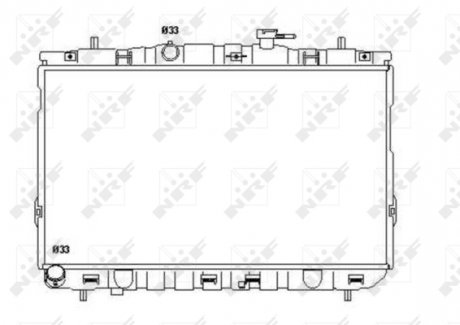 53355 NRF Радиатор NRF 53355