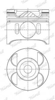 87-136407-00 NURAL Поршень