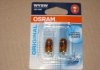 2827-02B OSRAM Лампа WY5W; WY5W 12V 5W W2,1X9,5D оранжевая 2шт (фото 2)