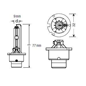 4052899075443 OSRAM Автомобильная лампа