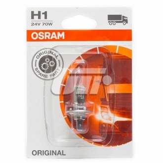 64155-01B OSRAM ЛАМПА H1 24V 70W P14.5s BLI STANDARD