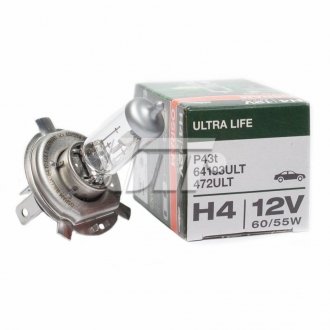 64193ULT OSRAM Автолампа галогенова 60/55W