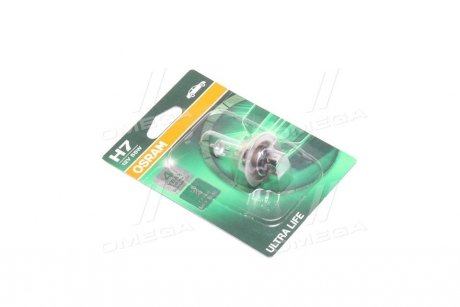 64210ULT-01B OSRAM Лампа фарна H7 12V 55W PX26d ULTRA LIFE 1шт.blister (вір-во OSRAM)