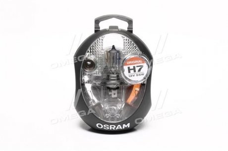 CLKMH7 OSRAM Лампа фарна (набір) H7 12V 55W PX26d (вир-во OSRAM)