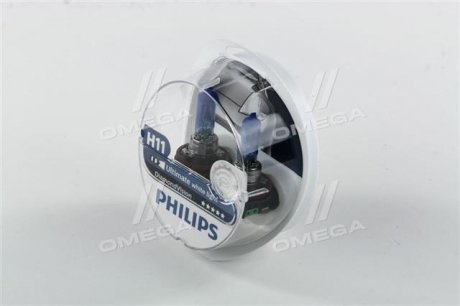 12362DVS2 PHILIPS Лампа розжарювання H11 12V 55W PGJ19-2 Diamond Vision 5000K (вир-во Philips)