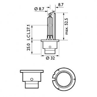 36491033 PHILIPS Автомобильная лампа