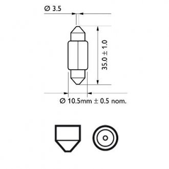 38192428 PHILIPS Автомобільна лампа