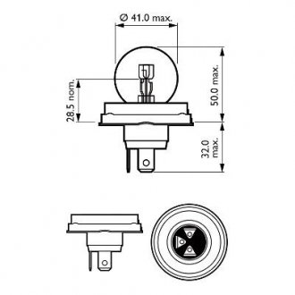 40085730 PHILIPS Автомобильная лампа