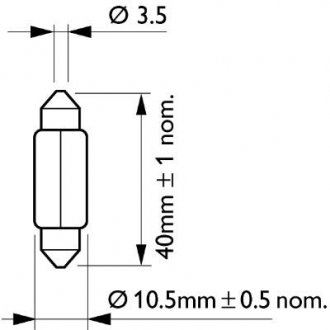 48242628 PHILIPS Автомобильная лампа