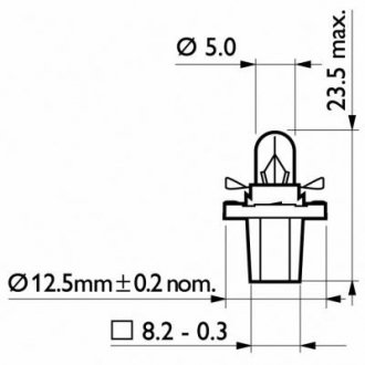 48393528 PHILIPS Автомобильная лампа