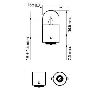 5546030 PHILIPS Автомобильная лампа