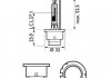 85126WHV2S1 PHILIPS Лампа ксенонова D2R 85V 35W P32d-3 WhiteVision gen2 5000K (вир-во Philips) (фото 3)