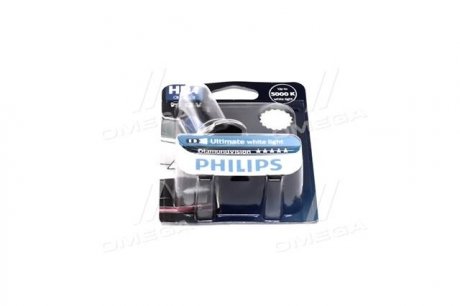 9006DVB1 PHILIPS Лампа розжарювання HB4 12V 55W P22d Diamond Vision 1шт blister 5000K (вир-во Philips)