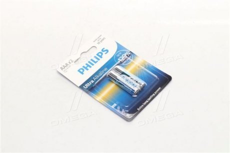 LR03E2B/10 PHILIPS Батарейка LR03/AAA Ultra Alkaline Blister 2шт (вир-во Philips)