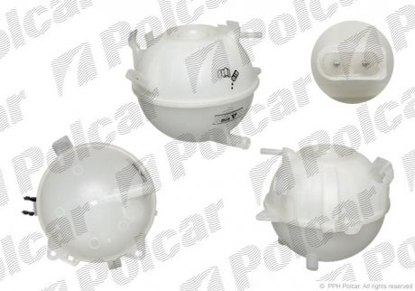 1331ZB-1 Polcar Бачок компенсационный Audi A3, VW Caddy, Golf, Passat, Touran 1,2-3,2, 05-