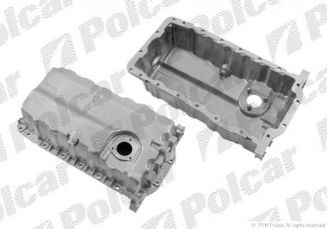 9513MO-5 Polcar Поддон масляный двигателя VW Cady II 04-