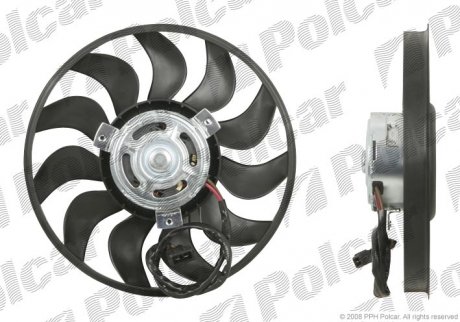 956623U1 Polcar Вентилятор радиатора VW T4 1.9D-2.5 280mm