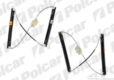 9580PSG2 Polcar Стеклоподъемник прав перед. VW Touareg 02-10, Porsche Cayenne 02-10